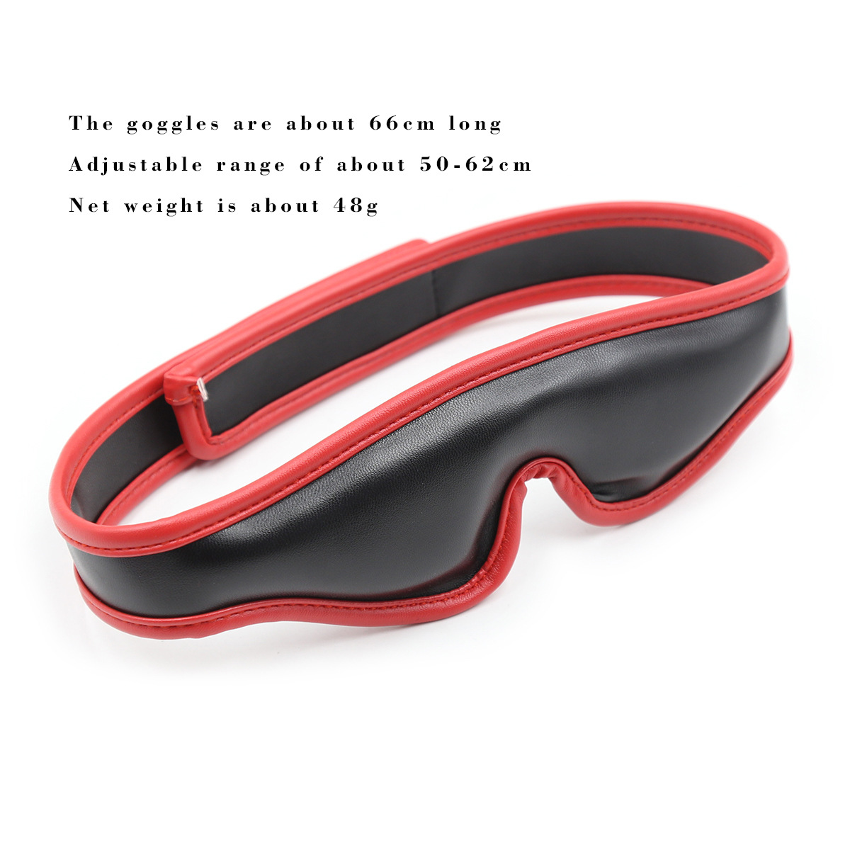 (image for) Leather Blindfold with Velcro Closure