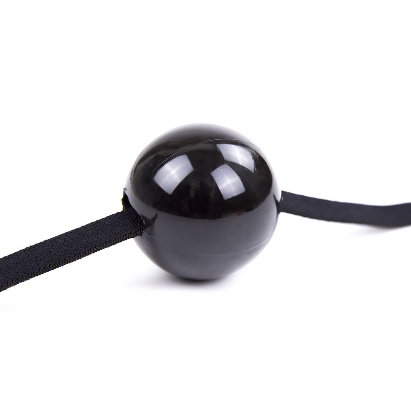 (image for) Blindfold With Ball Gag - Velcro Strap