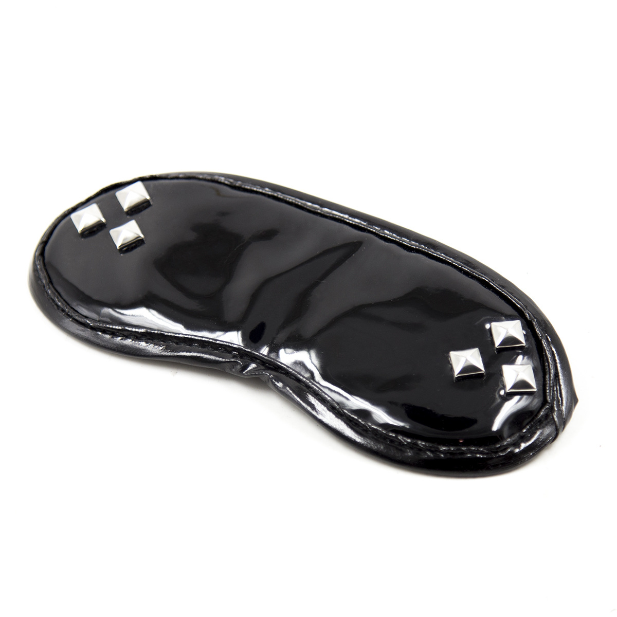 (image for) Bright Black Rivet Blindfold