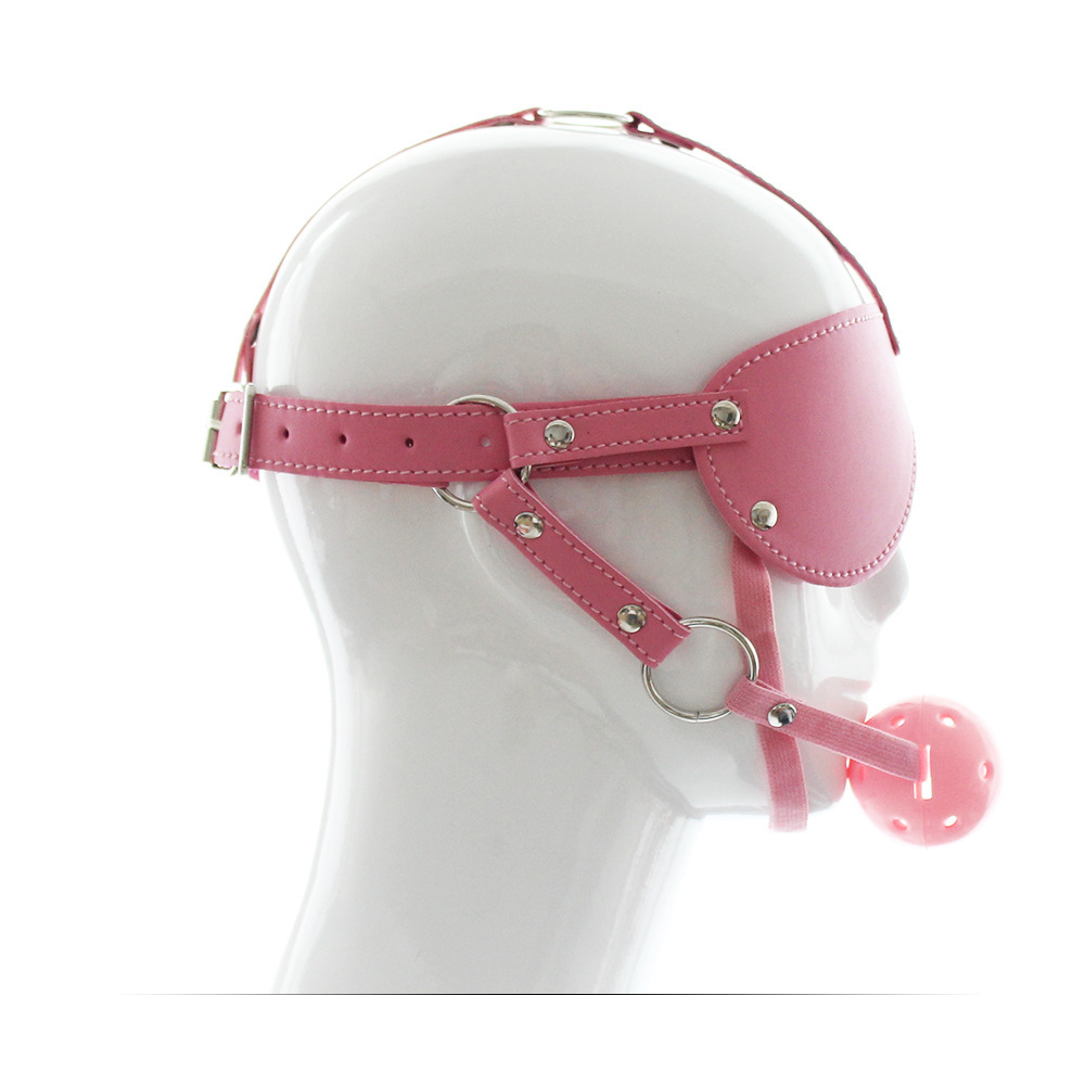 (image for) Blindfold With Breathable Ball Gag