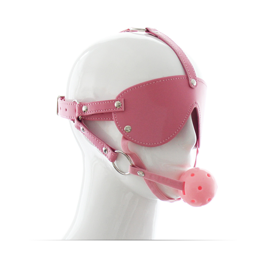 (image for) Blindfold With Breathable Ball Gag