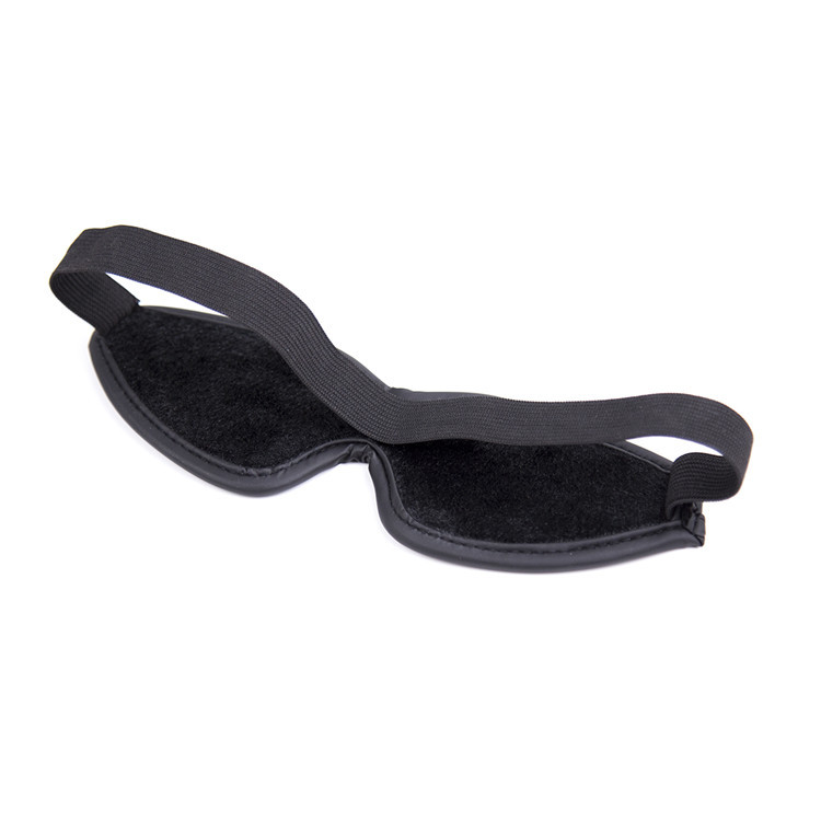 (image for) Black Wrapping Purple PU Blindfold
