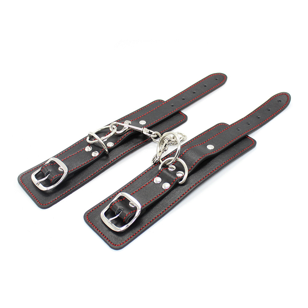 (image for) Pin Buckle Red Line Handcuffs / Shackle