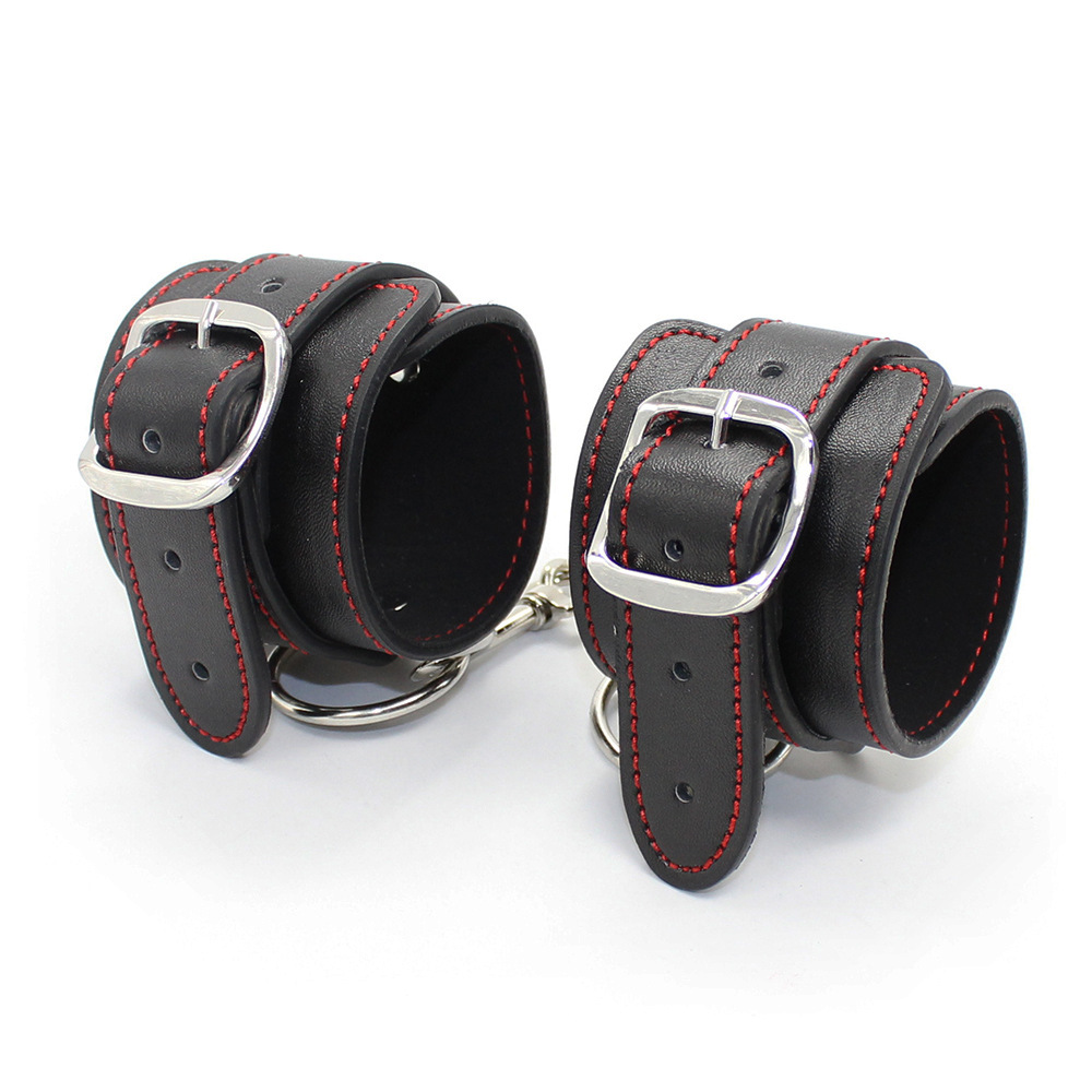 (image for) Pin Buckle Red Line Handcuffs / Shackle