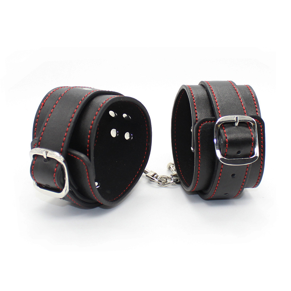 (image for) Pin Buckle Red Line Handcuffs / Shackle