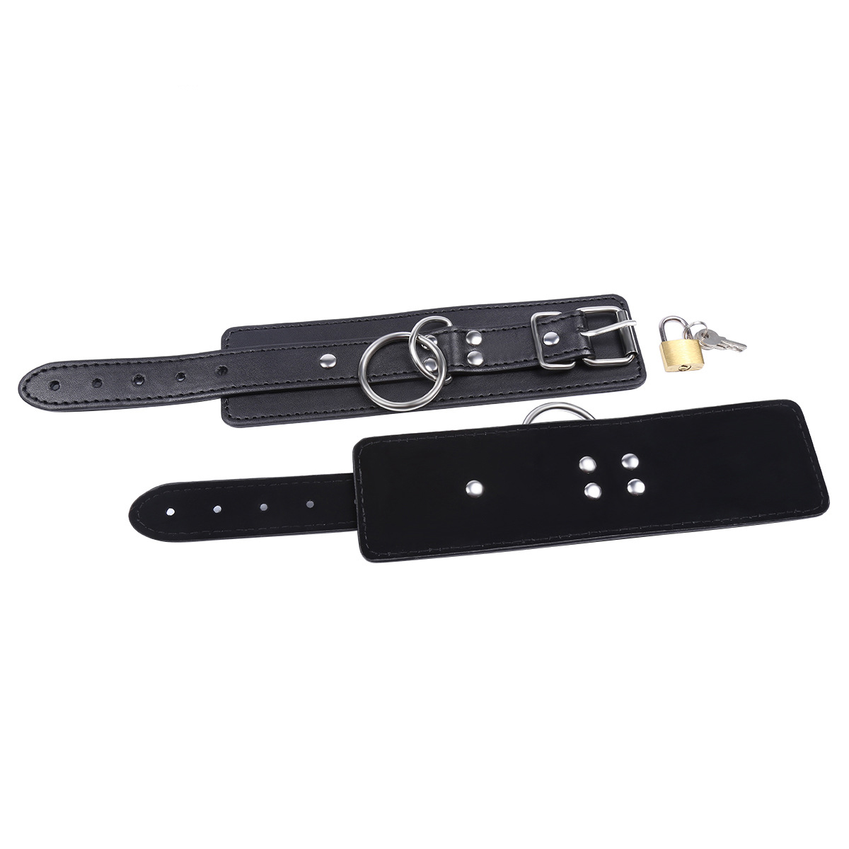 (image for) Metal O Ring Contact Wrist and Ankle Cuffs