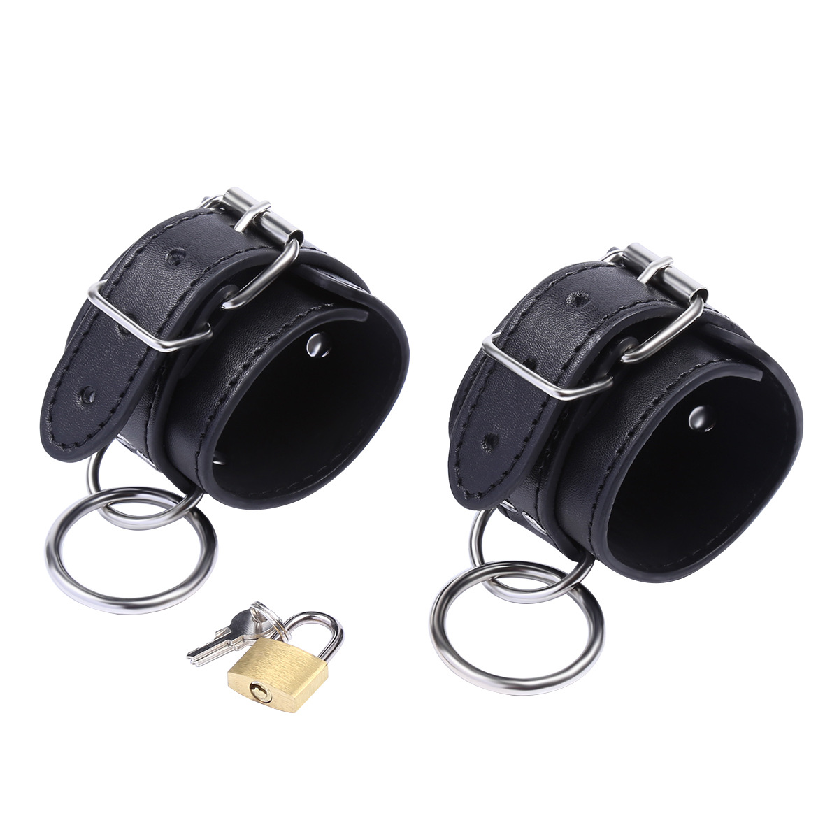 (image for) Metal O Ring Contact Wrist and Ankle Cuffs