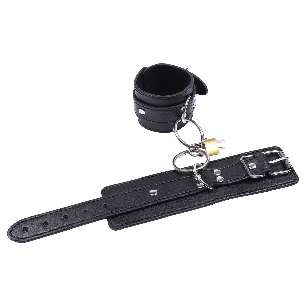 (image for) Metal O Ring Contact Wrist and Ankle Cuffs
