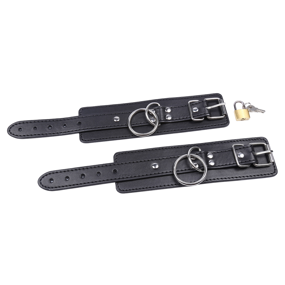(image for) Metal O Ring Contact Wrist and Ankle Cuffs