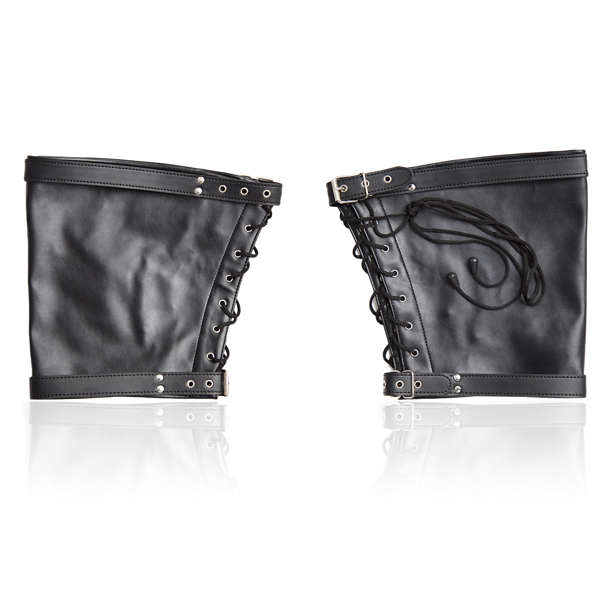 (image for) Faux Leather Leg Binder