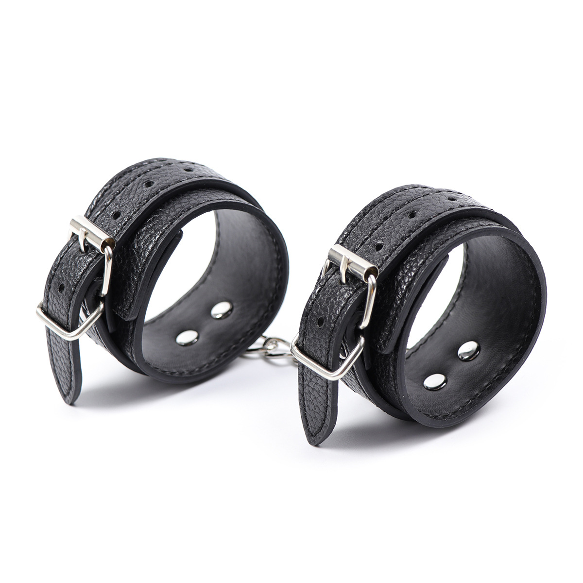 (image for) Crocodile Pattern Pin Buckle Wrist / Ankle Cuffs