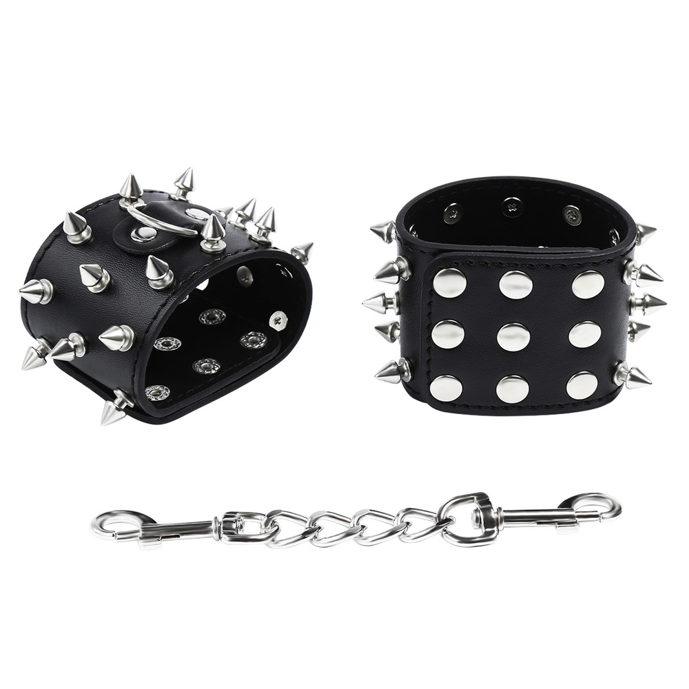(image for) Snap Wrist and Ankle Cuffs With Nails
