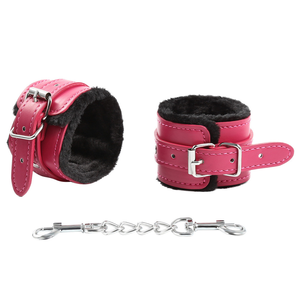 (image for) Rose One Row Nail Fur Lined Cuffs