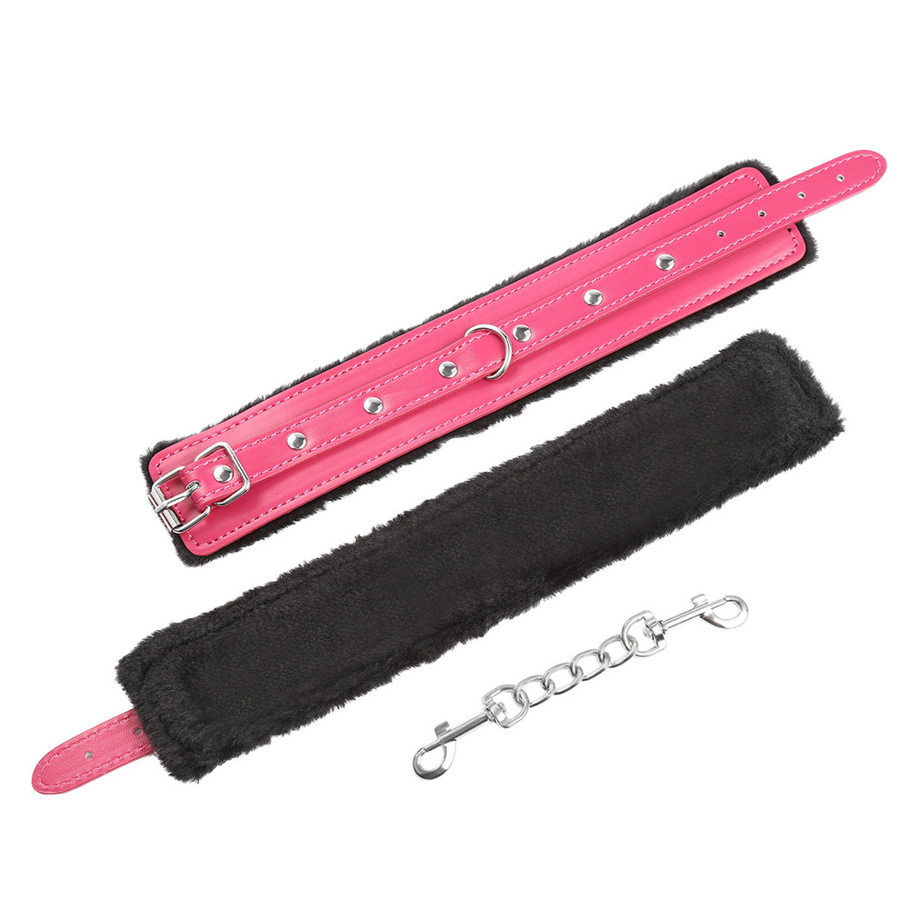 (image for) Rose One Row Nail Fur Lined Cuffs