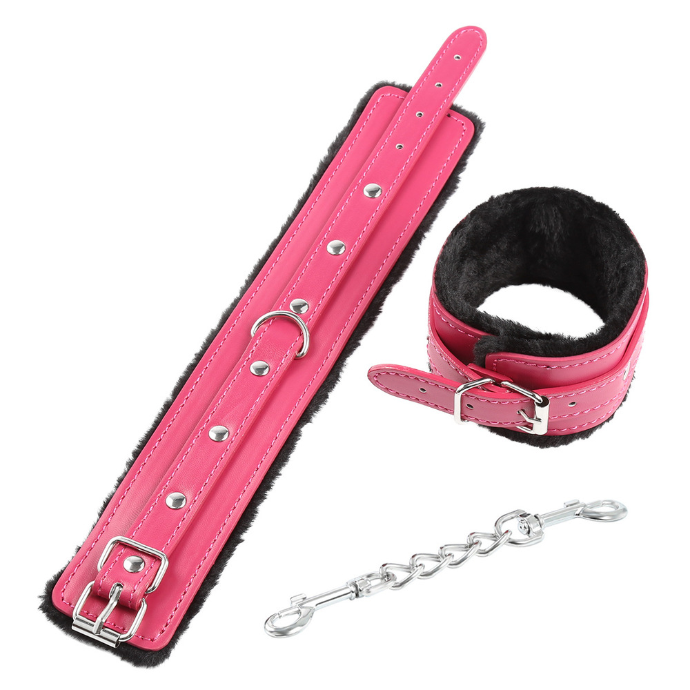 (image for) Rose One Row Nail Fur Lined Cuffs