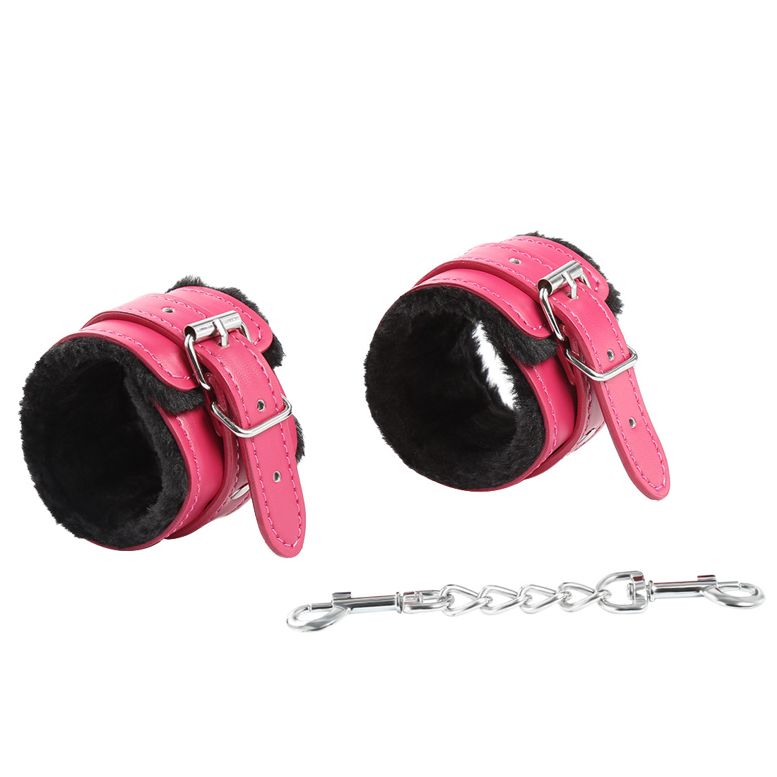 (image for) Rose One Row Nail Fur Lined Cuffs