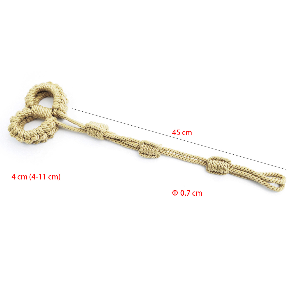 (image for) Rope Adjustable Wrist Cuffs