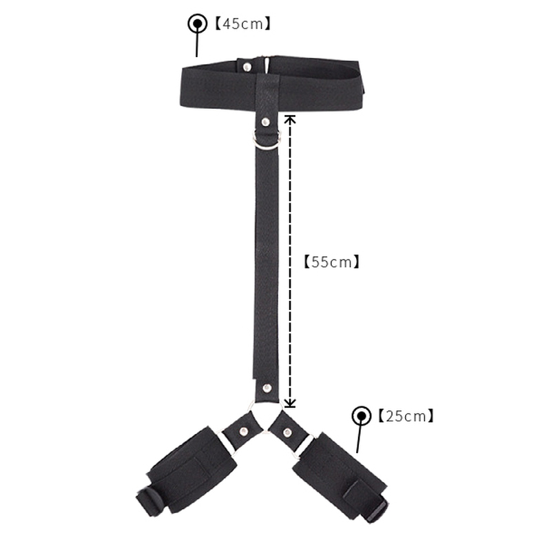 (image for) Nylon Keep Em Bound Neck to Wrist Restraints