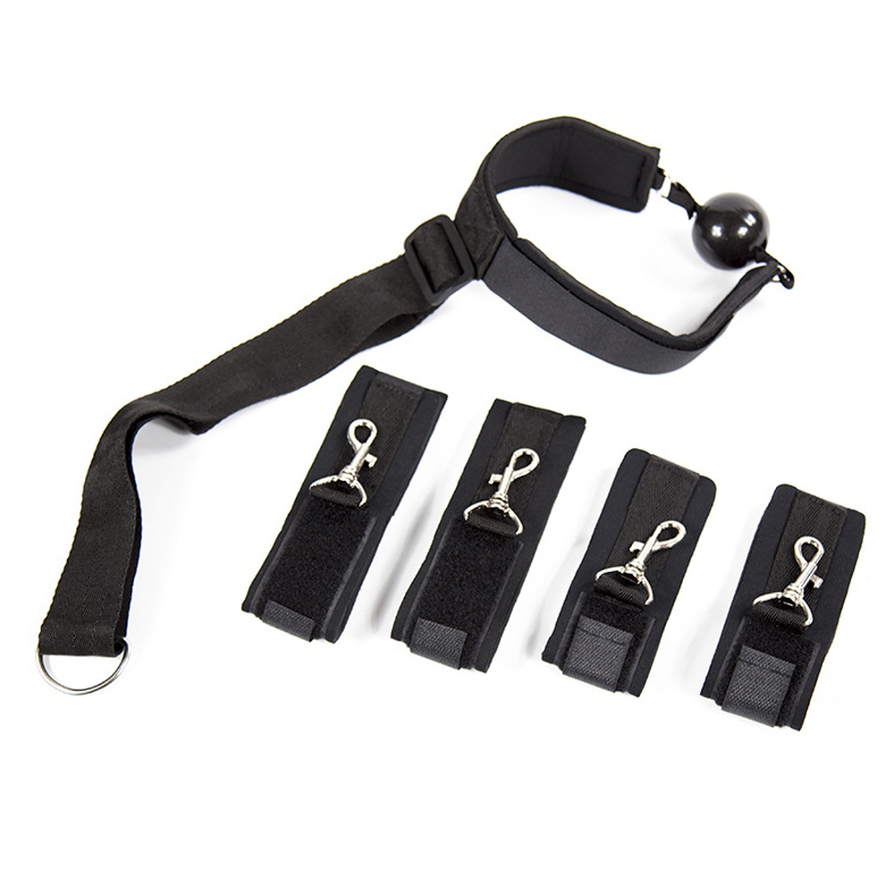 (image for) Collar Neck Cuffs and Handcuffs Bondage Restraints