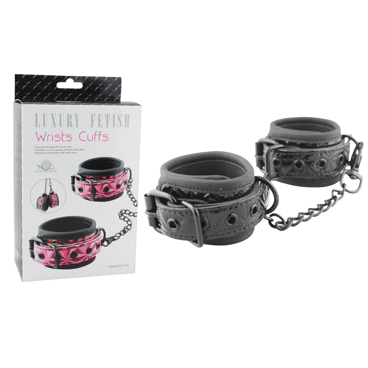 (image for) Diamond Patterned Sinful Ankle Cuffs