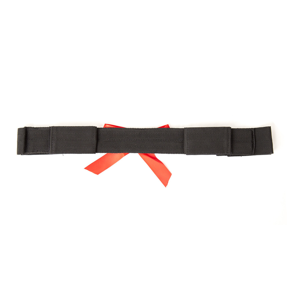 (image for) Velcro Ankle to Wrist Restraints With Bowknot