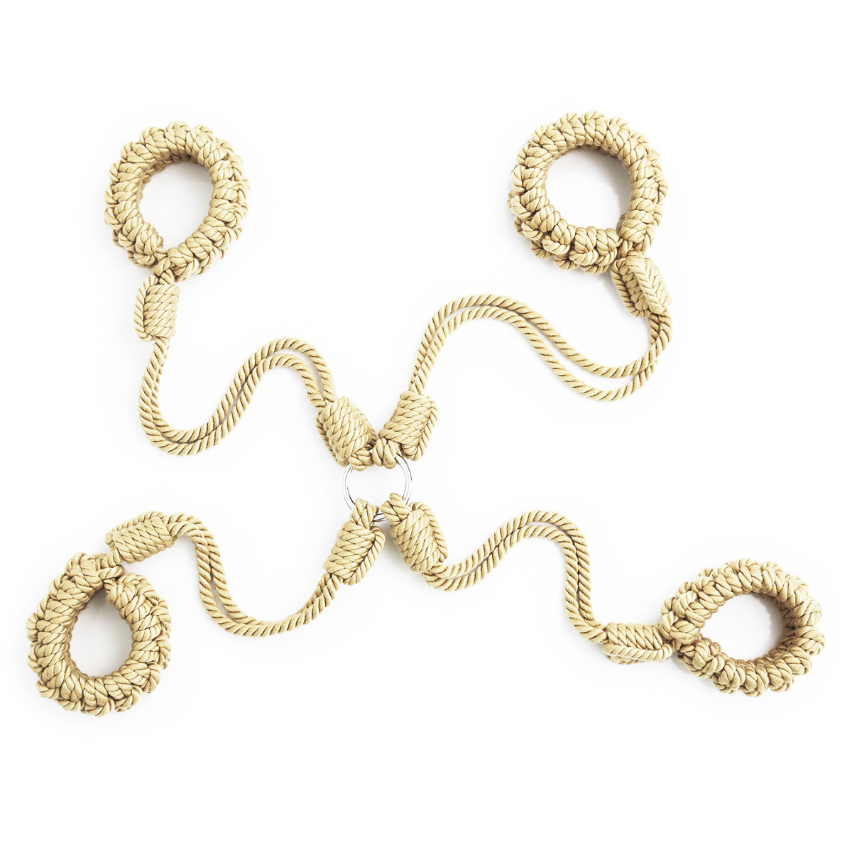 (image for) Rope Adjustable Ankle & Wrist Cuffs