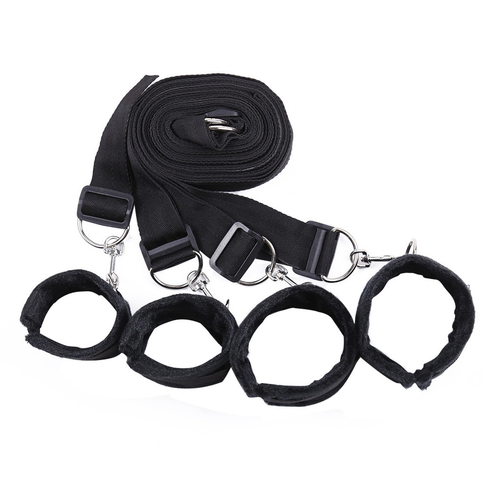 (image for) Bed Bondage Restraint Kit - Villus Cuffs