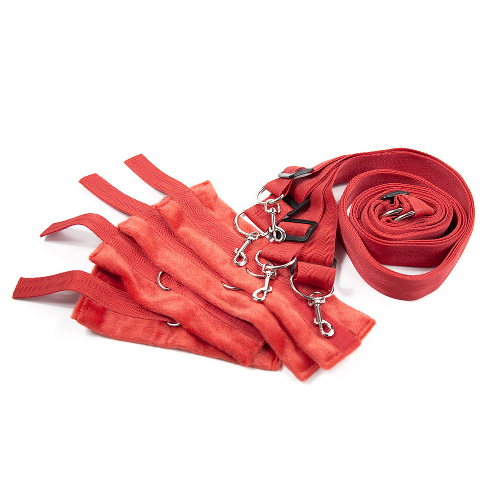 (image for) Bed Bondage Restraint Kit - Villus Cuffs