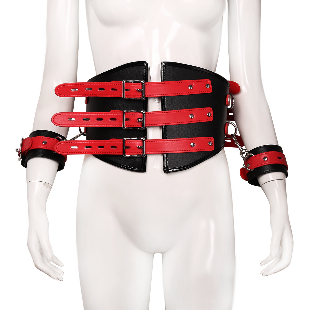 Bondage Wrist And Waist Cincher