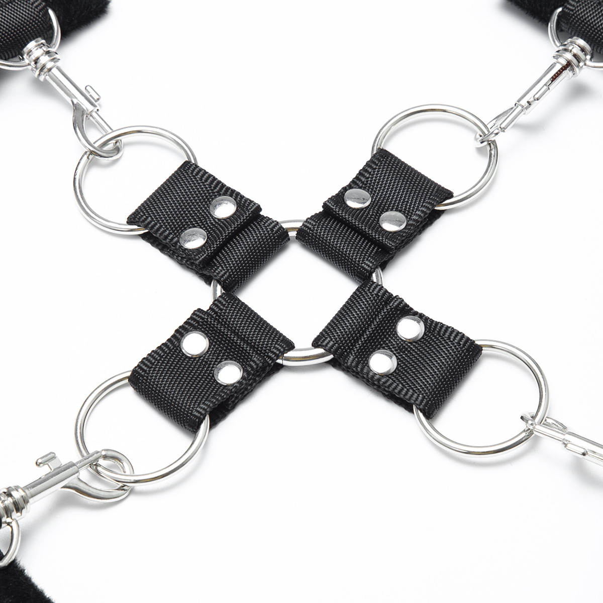 (image for) Nylon & Plush Hogtie Kit