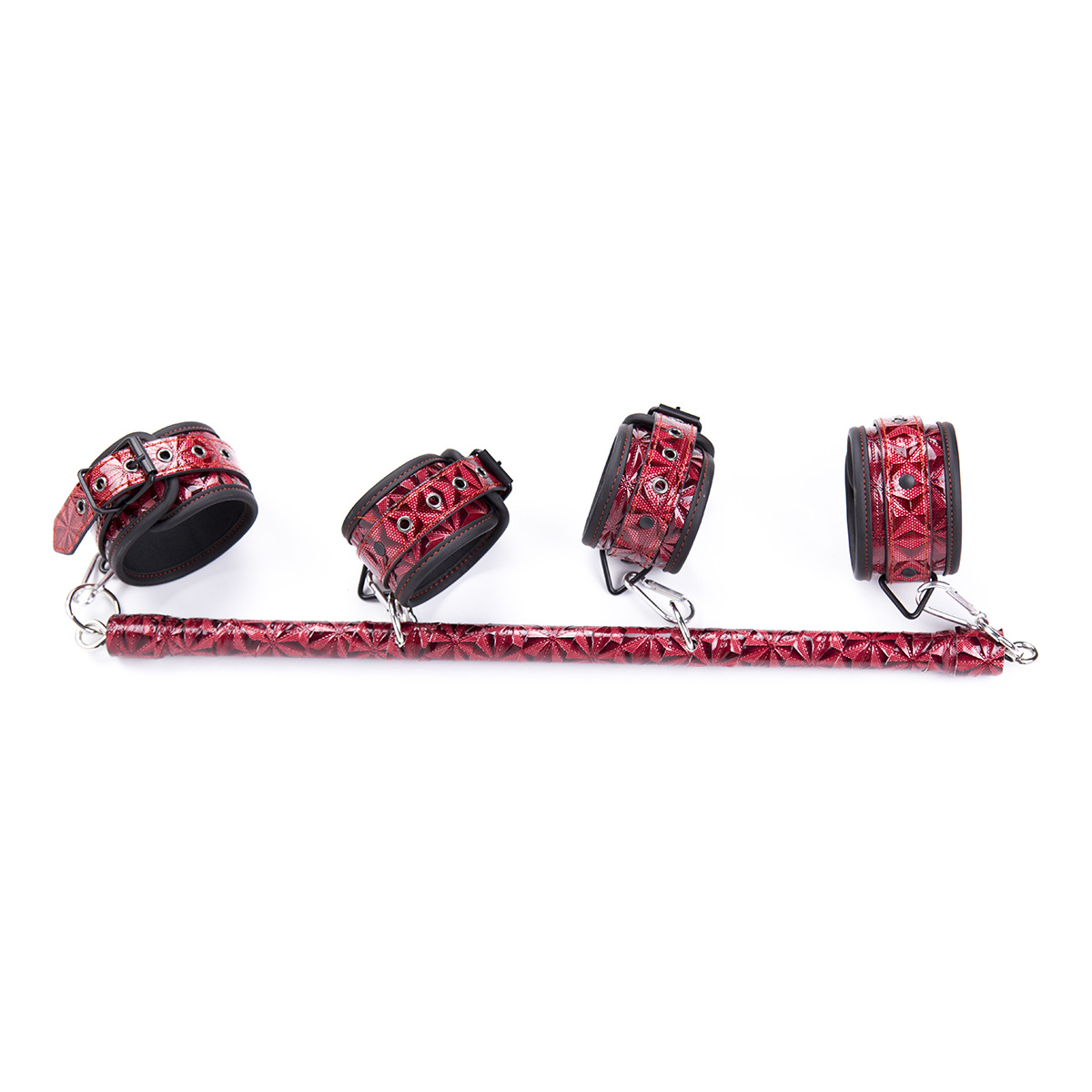 (image for) Crocodile Wrist And Ankle Cuffs Bar