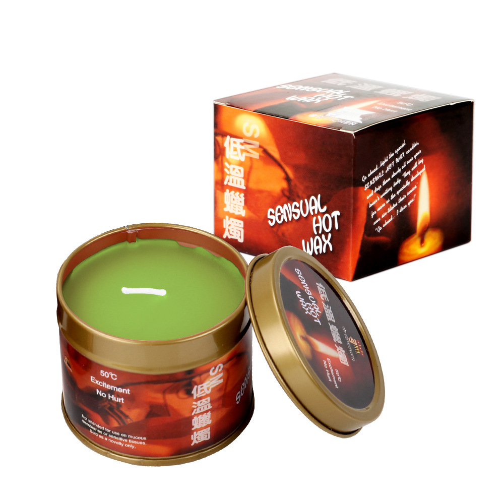 (image for) Sensual Hot Massage Oil Heart Candle