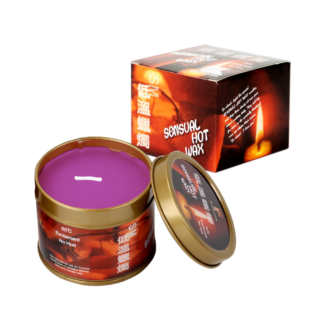 (image for) Sensual Hot Massage Oil Heart Candle
