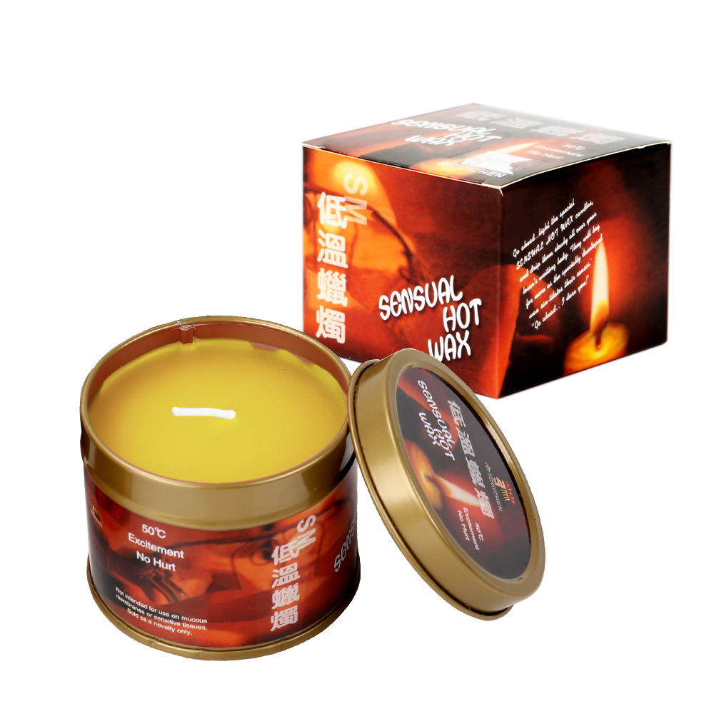 (image for) Sensual Hot Massage Oil Heart Candle