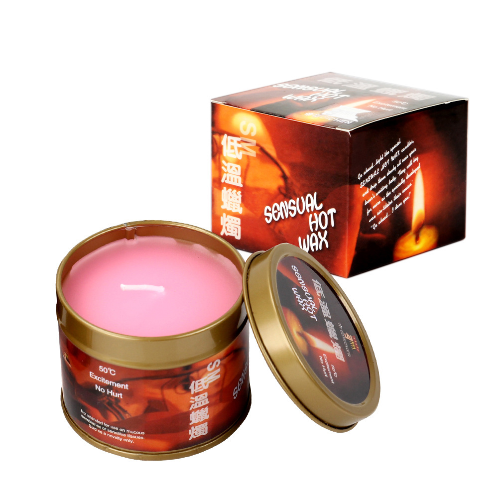 (image for) Sensual Hot Massage Oil Heart Candle