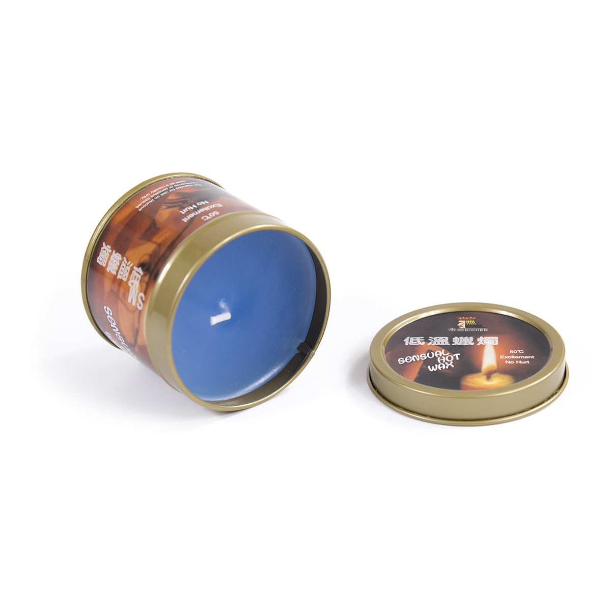 (image for) Sensual Hot Massage Oil Heart Candle