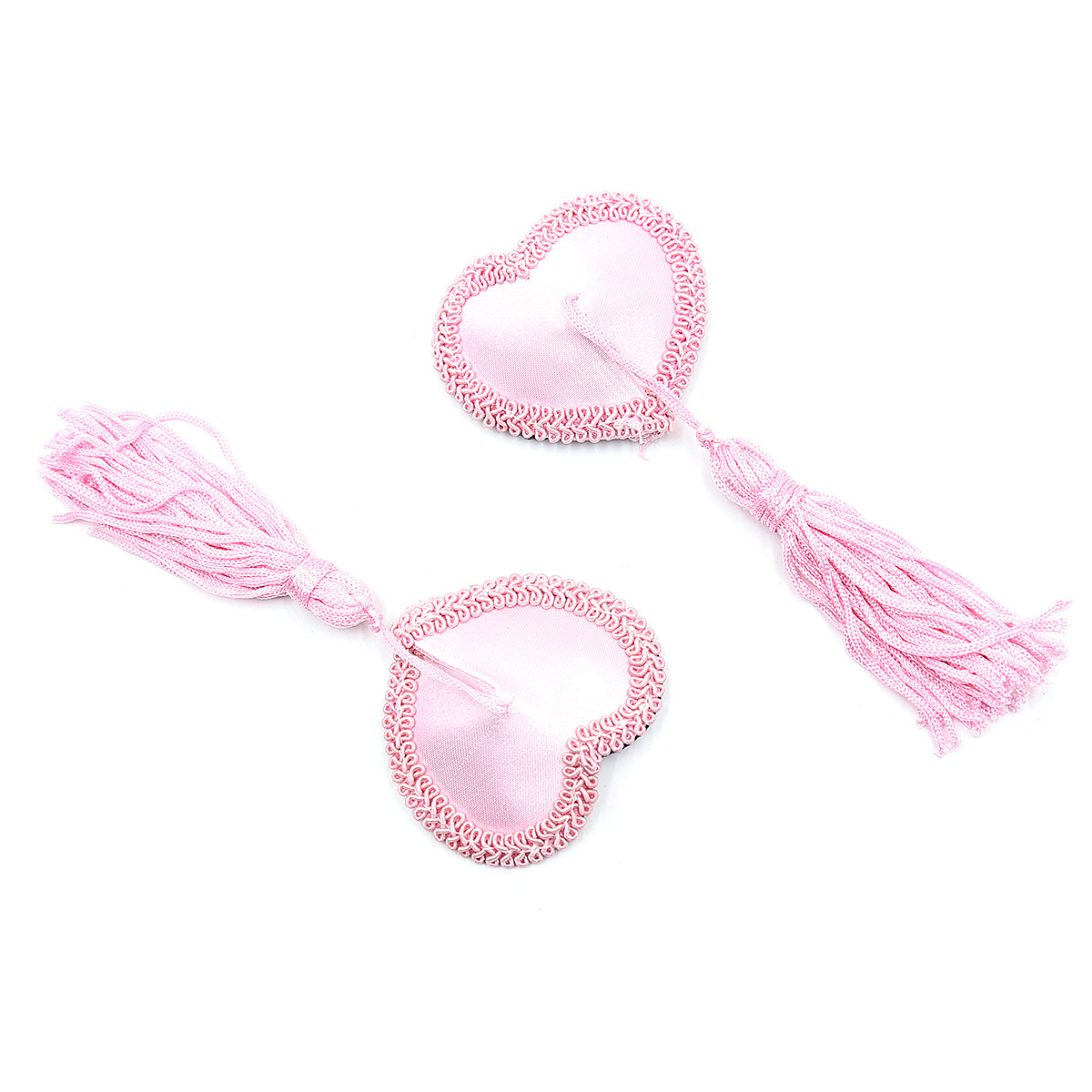 (image for) Heart Breaker Lace Nipple Pasties With Tassels