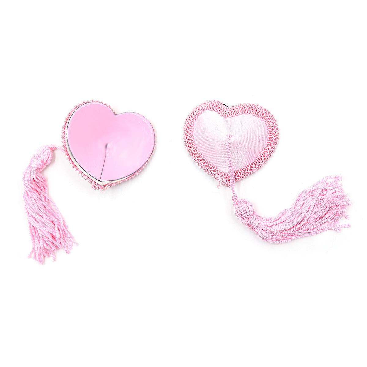 (image for) Heart Breaker Lace Nipple Pasties With Tassels