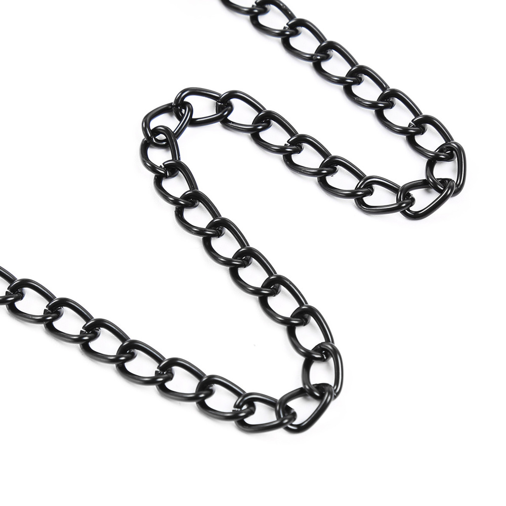 (image for) Unisex Alligator Nipple Clamps With Bell And Chain