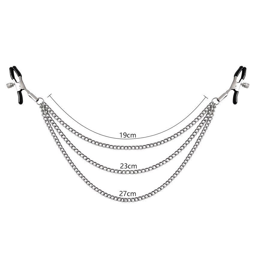 (image for) Three Chain Nipple Clamp