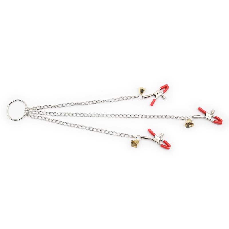 (image for) Nipple And Clit Clamp With Bell