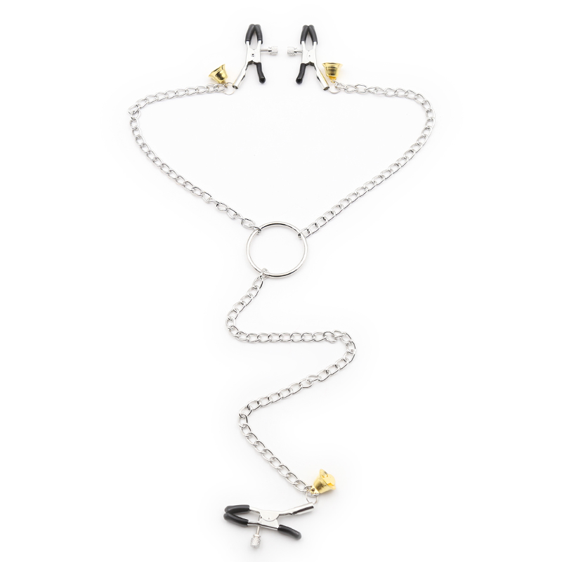 (image for) Nipple And Clit Clamp With Bell