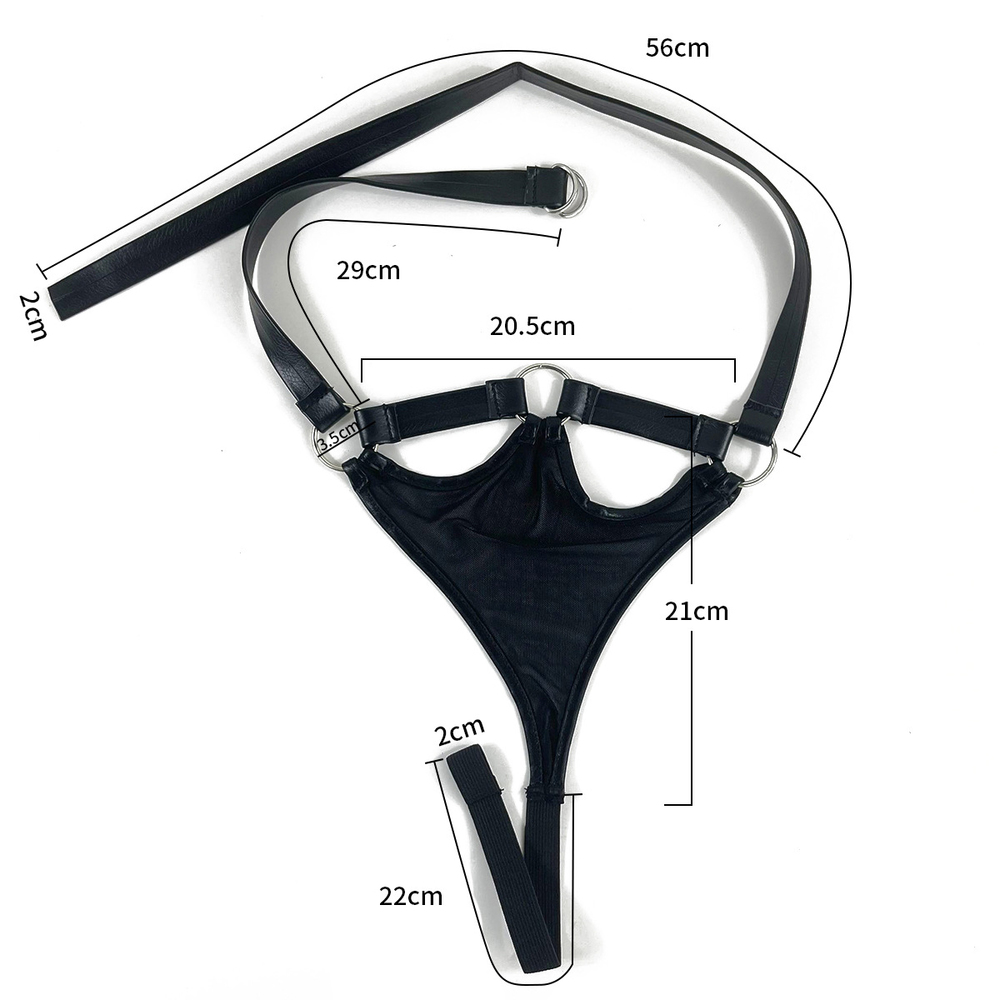 (image for) Male Power 3-Ring Micro Thong
