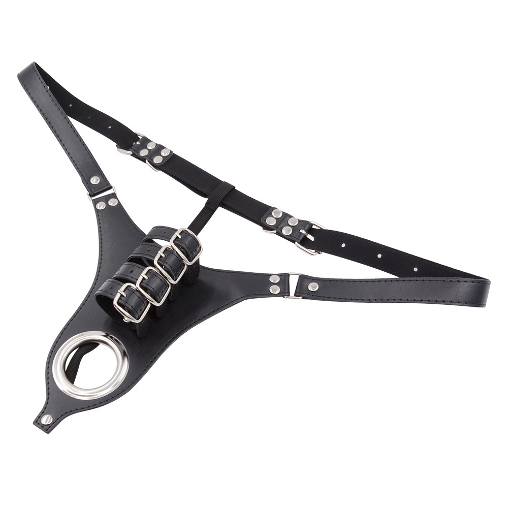 (image for) Strict Leather Harness With 4 Penile Straps