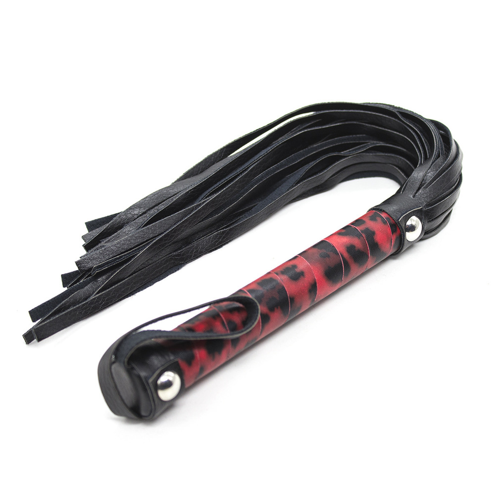 (image for) Bondage Leopard Fancy Flogger