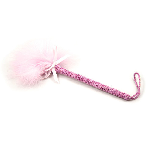 Rope Handle Feather Tickler