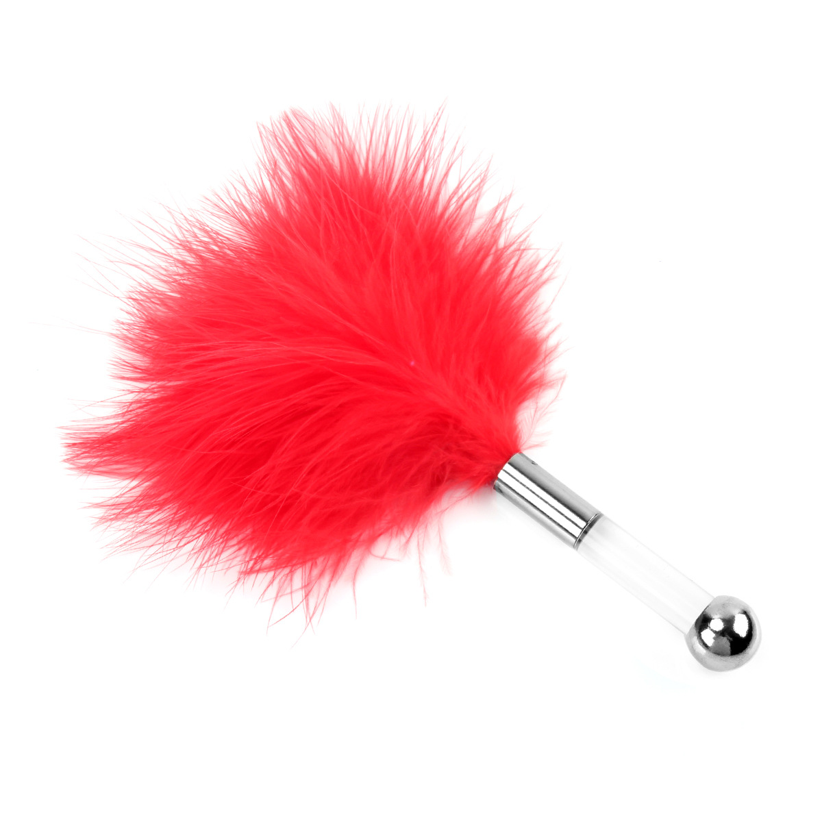 (image for) Tease Silver Rod Feather Tickler