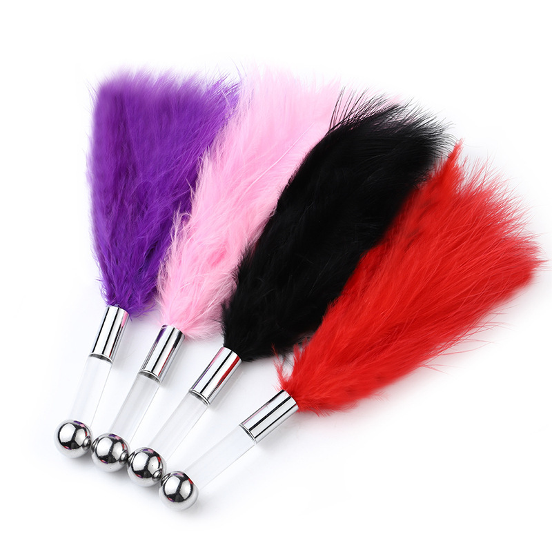 (image for) Tease Silver Rod Feather Tickler