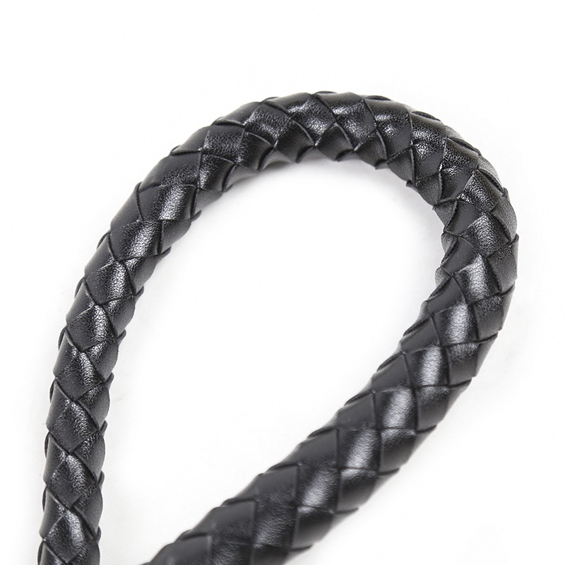 (image for) Full Black PVC Bondage Whip