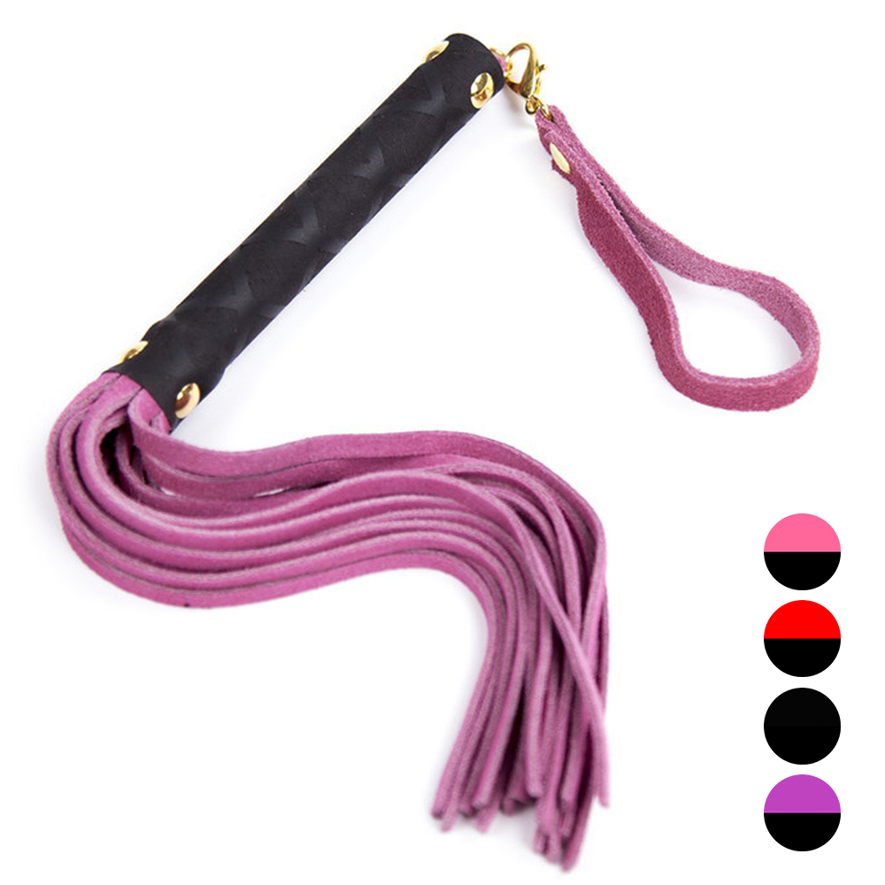 Golden Hook Faux Leather Whip